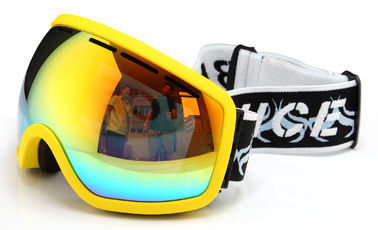 Cinghia elastica extra-lunga degli anti della nebbia occhiali di protezione dello sci per qualsiasi compatibilità del casco fornitore