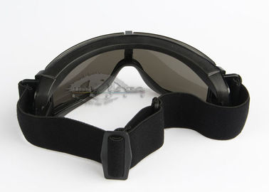 Protezione di colore UV400 del nero di Airsoft X800 degli occhiali di protezione di prescrizione del PPE fornitore