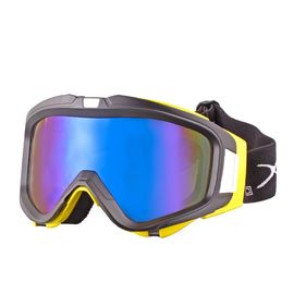 Colore verde Lightweignt della neve delle donne degli occhiali di protezione di progettazione riflettente di modo regolabile fornitore