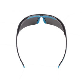 Lente viola flessibile leggera di Ray di colore di sport di vetro neri degli occhiali di protezione anti fornitore
