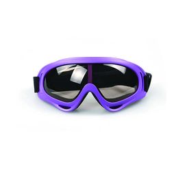 Anti occhiali di protezione antivento UV del motociclo di logo di vetro su ordinazione della motocicletta fornitore