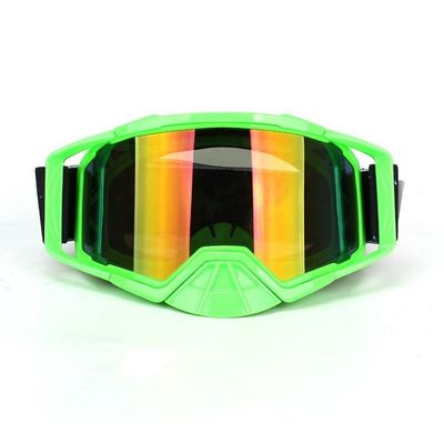 Anti occhiali di protezione su ordinazione UV di motocross, occhiali di protezione di Off Road per l'azionamento/corsa con gli sci fornitore