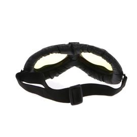 Ingranaggio protettivo Gafas degli occhiali di protezione del casco del motociclo di vetro pilota d'annata molli del motociclista fornitore