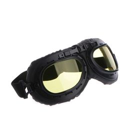 Ingranaggio protettivo Gafas degli occhiali di protezione del casco del motociclo di vetro pilota d'annata molli del motociclista fornitore