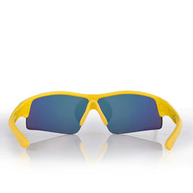 Punta del braccio del silicone di slittamento della lente intercambiabile del PC degli occhiali da sole polarizzata colore giallo anti fornitore