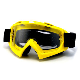 Struttura multipla di colore TPU degli occhiali di protezione di motocross di resistenza del graffio otticamente precisa fornitore