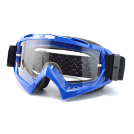 Struttura multipla di colore TPU degli occhiali di protezione di motocross di resistenza del graffio otticamente precisa fornitore