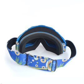 Protezione comoda degli occhiali di protezione UV400 di motocross con l'anti cinghia del silicone di slittamento fornitore