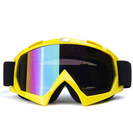 Gli occhiali di protezione su ordinazione durevoli di motocross pesano il colore di Customzied di abbagliamento riduttore 120g fornitore