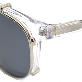 Clip materiale della struttura di Acetete degli occhiali da sole alla moda di stile di vita su stile fornitore