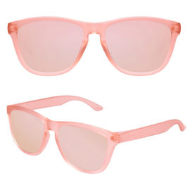 Immaginazione rosa degli occhiali da sole di stile di vita di colore con i cuscinetti di naso integrati dell'iniezione fornitore